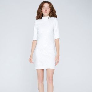 Inka White Sequin Dress